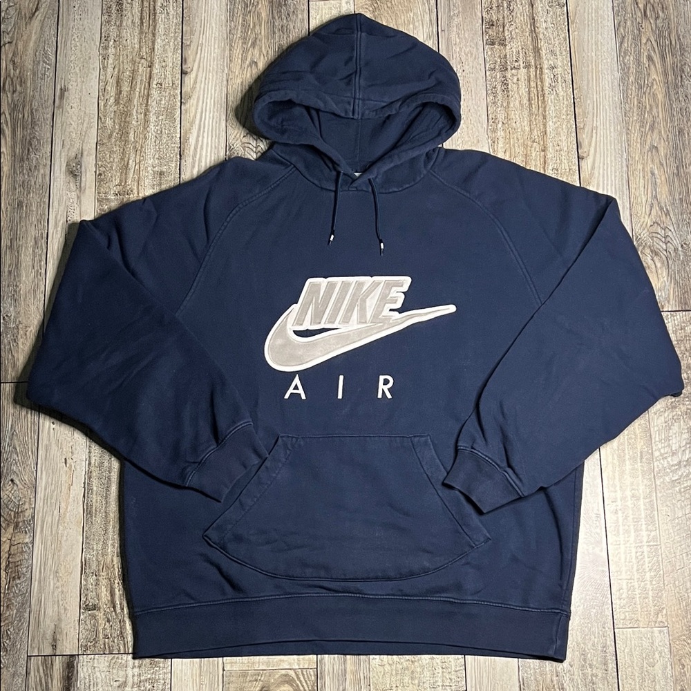 Nike Men's Vintage Dark Blue Air Hoodie